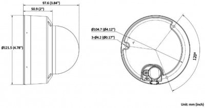 DS-2CD1163G2-LIU DS-2CD1163G2-LIU - HIKVISION 6 MP Smart Hybrid Light Fixed Dome Network Camera - الصورة 1